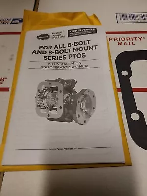 Muncie 6 And 8 Bolt PTO Manual With Steel Gasket  • $10