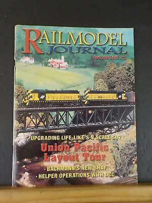 RailModel Journal 2001 April Union Pacific Layout Tour • $5