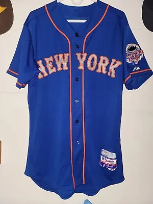 Game Issue Mets 2013 All Star Season Blue Alternate Jersey Sz 46 NWoT's • $140