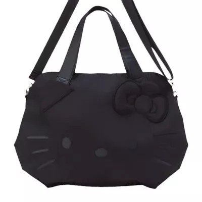 Hello Kitty Tote Shoulder Bag Large Capacity Travel Bag Travel Duffel Bag • $34.41