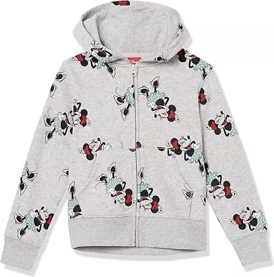 Amazon Essentials Disney | Princess Girls And Toddlers' Fleece Zip-Up Hoodie 3T • $24.88