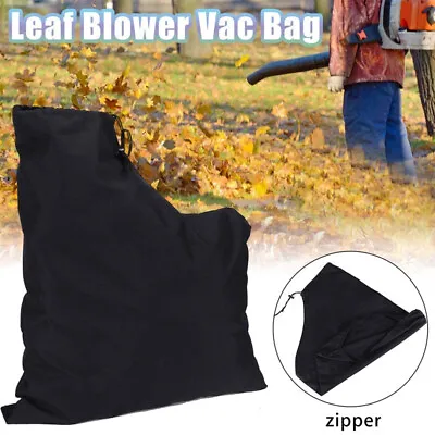 £4.19 • Buy Universal Leaf Blower Vacuum Bag Garden Lawn Yard Shredder Replacement Leaf Bags
