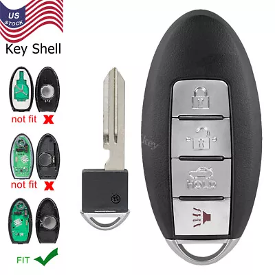 NEW Replacement Car Fob Key Shell Case For Infiniti G25 G35 G37 Q60 KR55WK48903 • $8.85