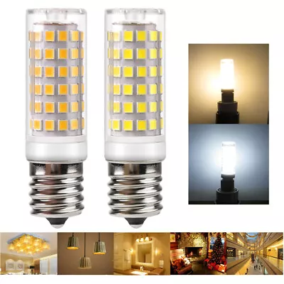 Dimmable Ceramic LED Light Bulb G9 E11 E12 E14 E17 BA15D 9W Bulb Replace Halogen • $4.42