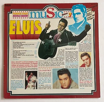 Elvis Presley LP Elvis Presley Music No.7 (RCA NL 43409 France) • $31.58