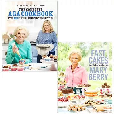 Mary Berry Fast Cakes Easy Bakes In Minutes Books | Variation Listing • £29.99