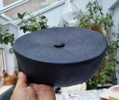 £9.99 • Buy MARIDA Vintage Pillbox Hat NAVY BLUE Moulded Polyester Funeral Wedding Races -C8