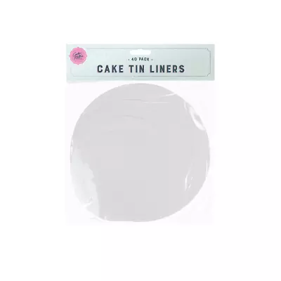 £2.98 • Buy 40 X Non Stick Round Greaseproof Circles Baking Parchment Paper Cake Tin Liner