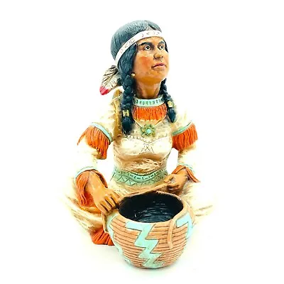 $44.98 • Buy V Kendrick Universal Statuary Indian Woman And Child 1976