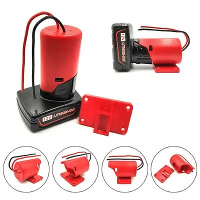 Battery Adapter For Milwaukee 12V M12 Dock Power Connector 12 AU Robotic ^ • $9.43