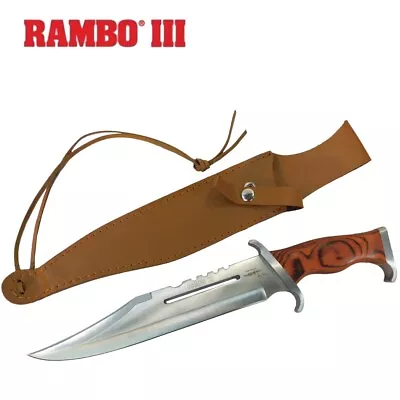 Rambo 3 III Bowie Knife First Blood Stallone Hollywood Deluxe Signature Edition • $95