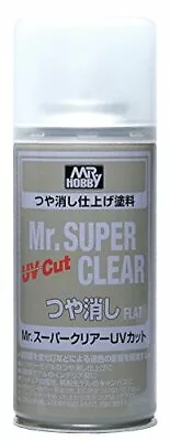 Mr. Super Clear UV Cut Flat Spray • $83