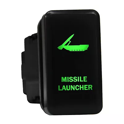 MISSILE LAUNCHER 848G Push Switch 12V LED Green For Toyota 4Runner FJ Cruiser • $13.50