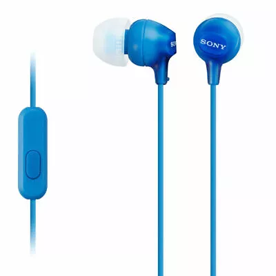 Sony MDREX15AP Earbuds With Mic - Blue • $5