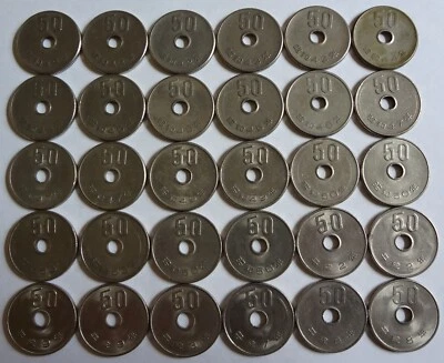 $39.99 • Buy 1967-1997 Japan, 50 Yen, Lot Of 30 Coins