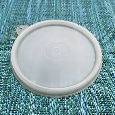 Vintage Tupperware Lid Seal #215 Round Sheer Opaque A Tab Replacement USA • $4.99
