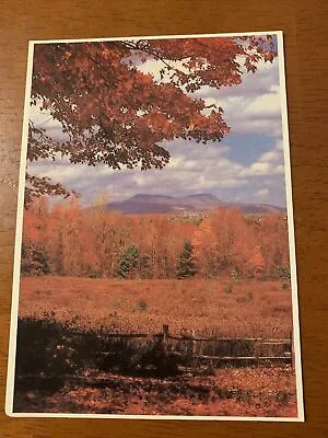 Postcard Pittsfield MA Herman Melville Arrowhead View Of Mount MT Greylock • $8