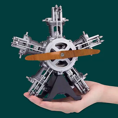 TECHING Five-Cylinder Radial Engine Plane Simulation Metal Machinery ElectricTt • $399.99