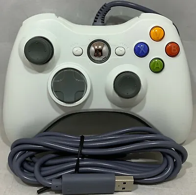 $19.95 • Buy Controller Gamepad For The Xbox 360 Brand New Wired White 