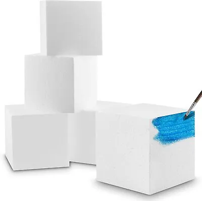 MT Product Hard Foam Blocks 6  X 6  Arts And Crafts Foam Cubes - Pack Of 4 • $24.83