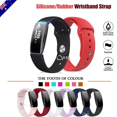 For Fitbit Inspire /inspire HR Replacement Silicone Watch Sports Band Wristband • $6.49