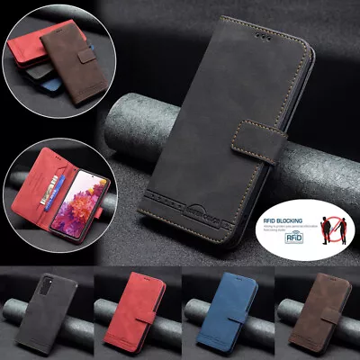 RFID Blocking Card Case Flip Wallet Cover For Xiaomi 11t Pro M3 F3 Redmi Note 9s • $16.88
