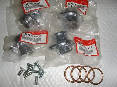 $184.95 • Buy Honda CB750 Set Of 4 Exhaust Flange Kit 750 CB750K 1969-1976 18236-300-030