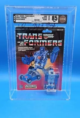 1985 G1 Transformers Beachcomber Graded 85 Subs: 85/85/85 Signed • $1500