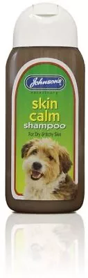 £5.99 • Buy Johnsons Skin Calm Dog Shampoo 200ml Dry Itchy Skin All Breeds Coal Tar Sulpher