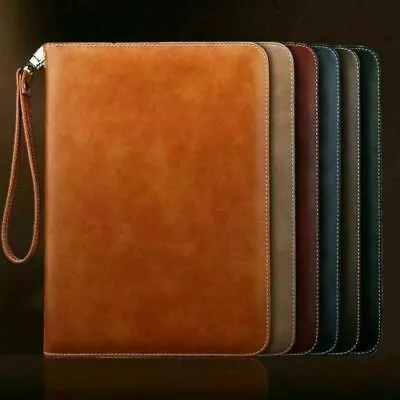 Genuine Leather Luxury Case Cover For Apple IPad 9th 8th 7th Generation 10.2'' • £9.29