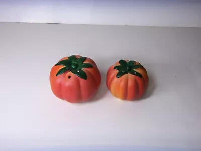 Orange Pumkin Salt & Pepper Shakers Vintage  Unused • $14.95