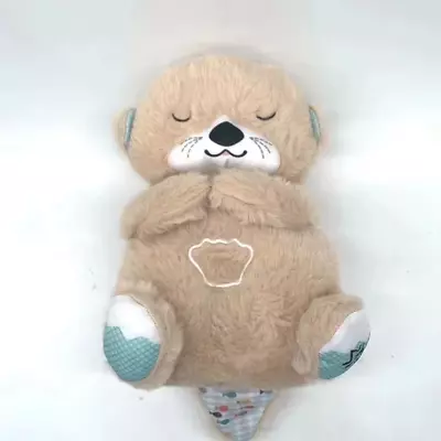 Breathing Otter Sleep And Playmate Otter Musical Stuffed Baby Plush Toy • $17.83
