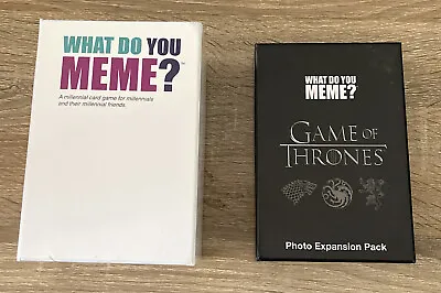 $20 • Buy What Do You Meme? Plus Game Of Thrones Photo Expansion