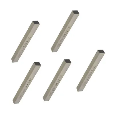 5 PC Lathe Tool Bit Steel Fly Cutter Milling HSS 1/4 X 1/4 X 2-1/2  M42 Square • $25.77