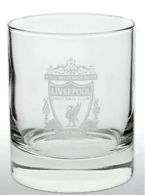 £12.95 • Buy Liverpool FC Official Football Gift Whiskey/ Vodka/ Tumbler Glass
