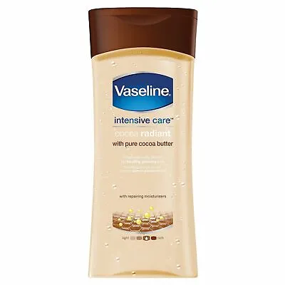 Vaseline Intensive Care Cocoa Radiant Body Gel Oil 200ml FREE UK DELIVERY • £8.49