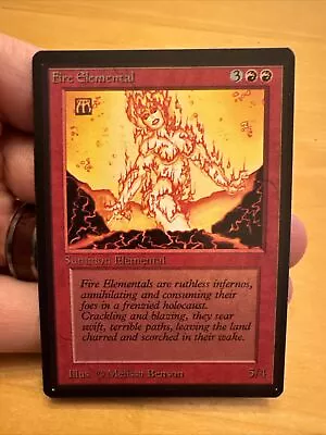 MTG [Beta] - Fire Elemental - Excellent Condition! Magic The Gathering • $20
