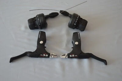 $100 • Buy Sram 9.0 ESP Brake Levers Shifters Set 3x8 Speed V-brake Black