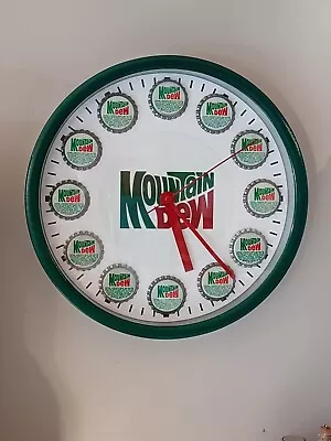 Mountain Dew Clock Mt. Dew • $40