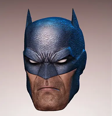 Batman DC Hush Version B 1:6 Scale Custom Unpainted Head 12  Action Figure • $19.90