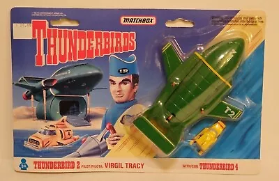 Matchbox Thunderbirds TB 2 & 4 Sealed Toy Die Cast Rescue Vehicle Virgil Tracy • $29.99