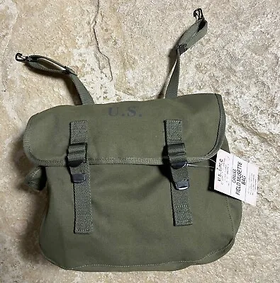 Reproduction WW2 US M-1936 Musette Bag OD#7 • $36