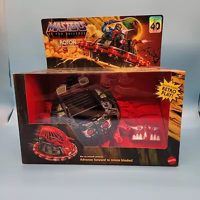 MOTU Origins ROTON 40th Anniversary Masters Of The Universe Vehicle Mattel NEW • $25.99