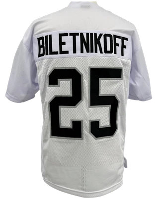 $49.95 • Buy Unsigned Custom Sewn Stitched FRED BILETNIKOFF Raiders White Jersey B/SL M-5XL