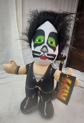 2014 Live Nation Kiss Peter Criss Character Plush Doll 14  Tall W/ Tag • $25.69