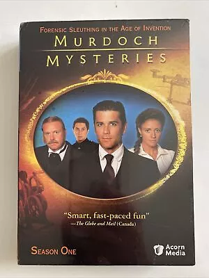 Murdoch Mysteries Season One - Set Of 4 DVD 2008 - NEW & SEALED • $10.95