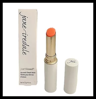 Jane Iredale Just Kissed Lip And Cheek Stain Forever Pink Full Size New • $20.74