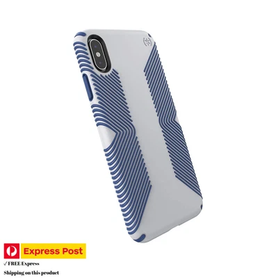 $39.95 • Buy Speck Presidio Grip Series CaseX/XS (5.8 ) Grey / Blue - Express Post