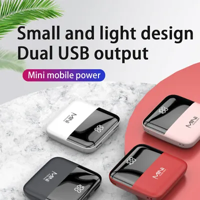 $36.27 • Buy Power Bank Mini Portable 900000 Mah USB Type-C Fast Charger Battery Power Bank