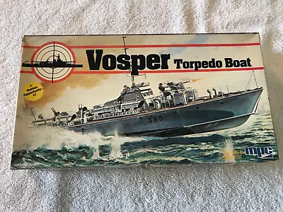 $21.99 • Buy 1/72 MPC WWII British Vosper Torpedo Boat